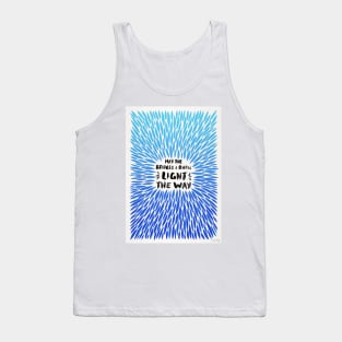 Blue Bridges Burn Burst Tank Top